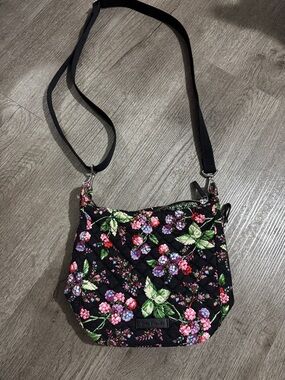 Vera Bradley quilted crossbody winter berry